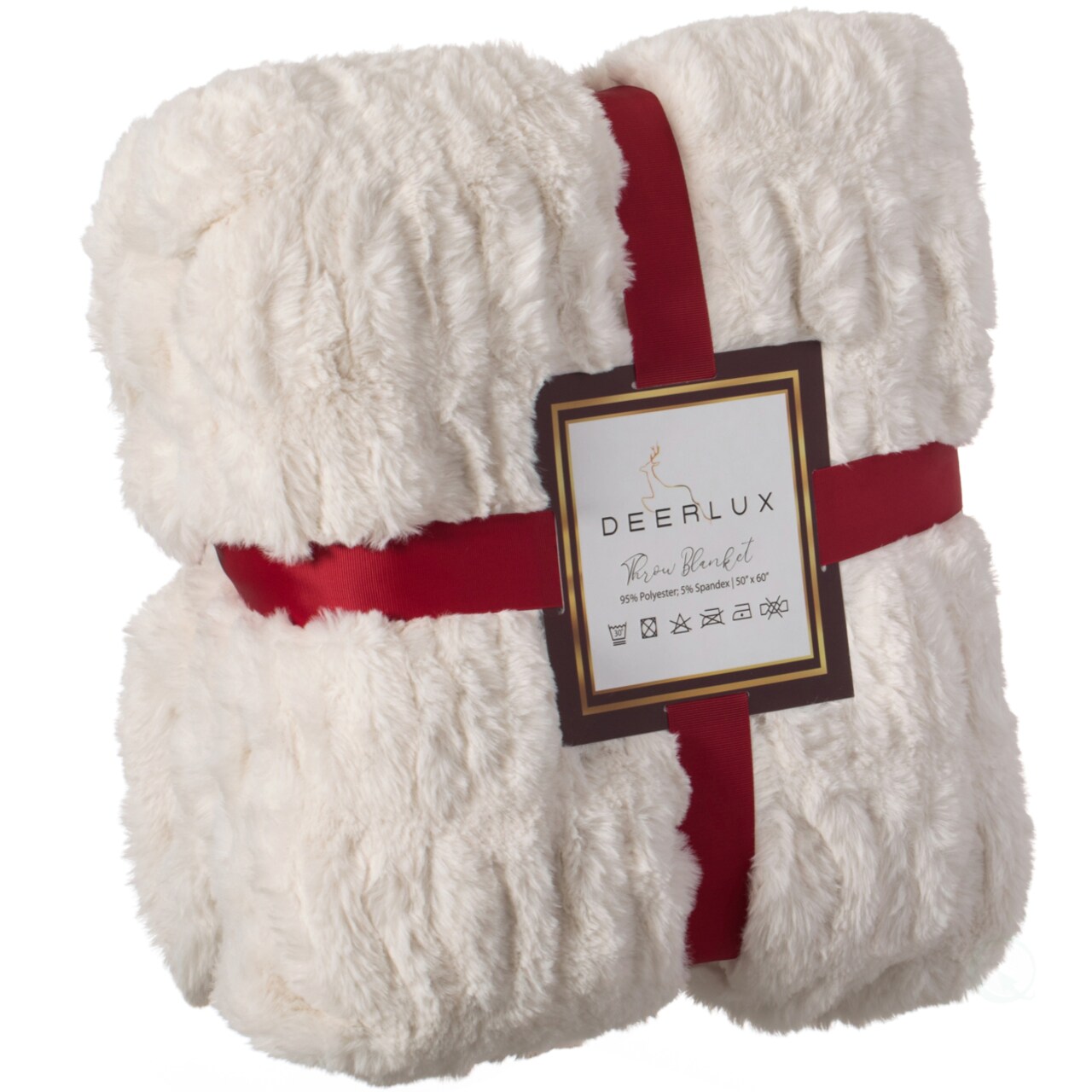 Faux Faux Throw Blanket 50X60 Inch Soft Plush Cozy Blanket For Sofa Bed